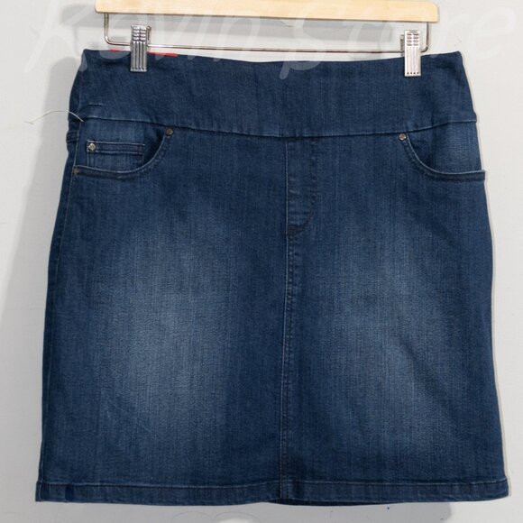 3 skorts size :L , Brand: S.C. & Co. Ladies' Denim , White, Blue , Black - Picture 11 of 14